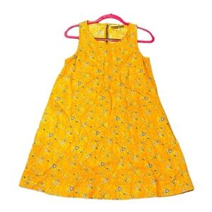 Women’s Rachel Zoe yellow floral sleeveless dress